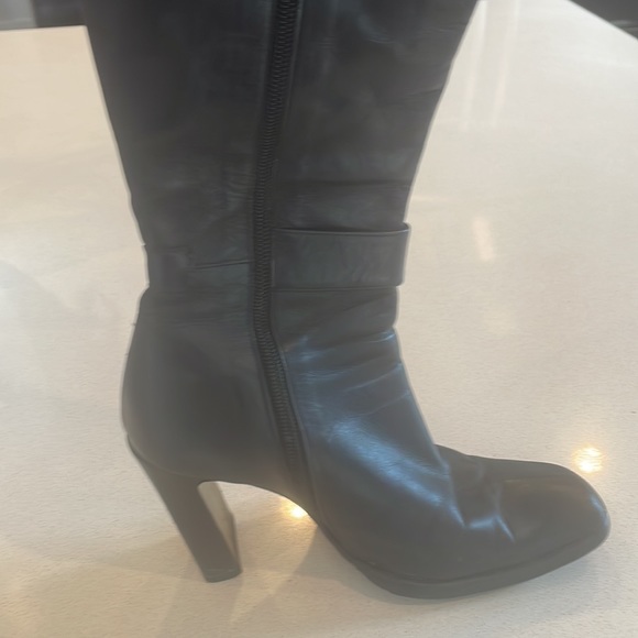 Genuine Leather Tall Boots - Picture 9 of 12